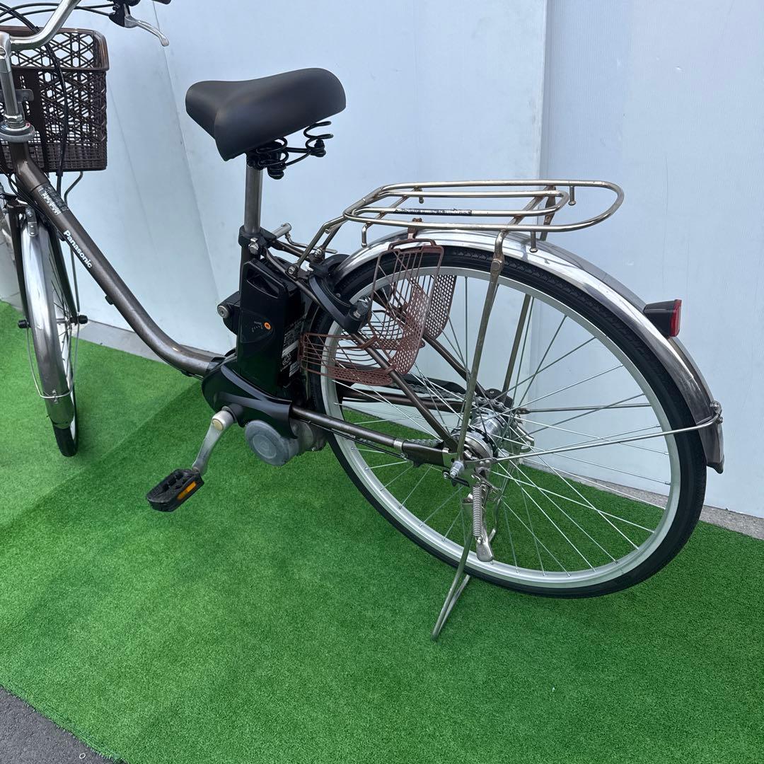 Panasonicパナソニック電動アシスト自転車26インチ8.9Ah ブラウン