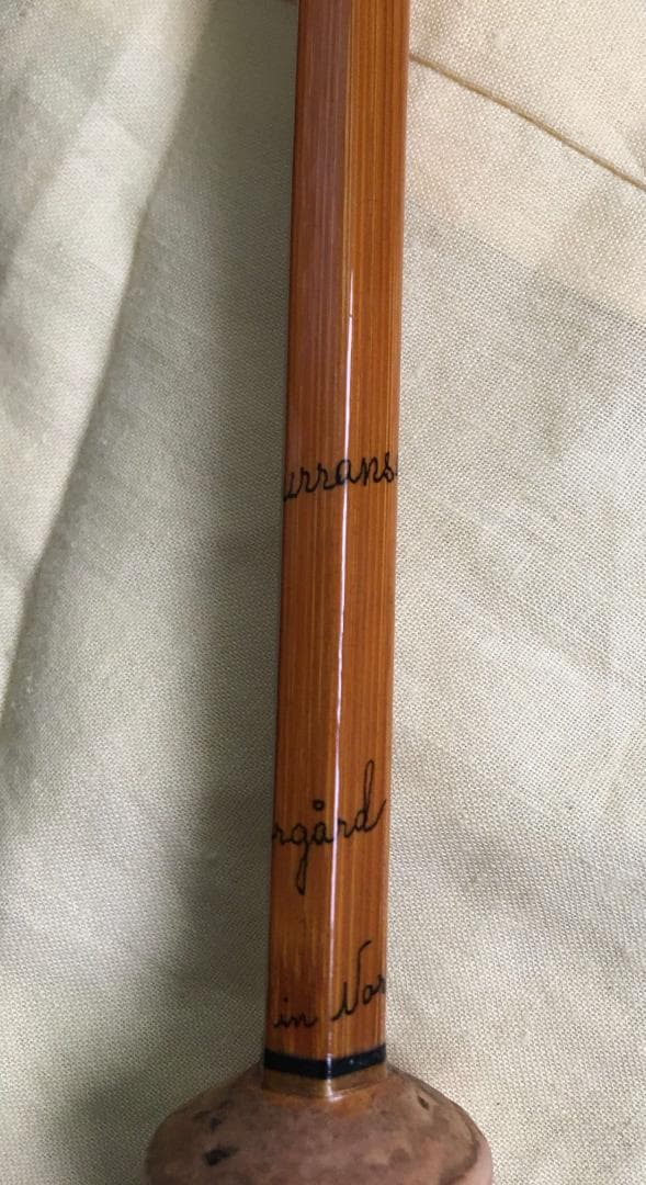 バンブーロッド●8 1/2●USED♪made in Norway●orvis？