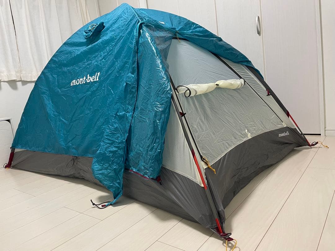 モンベル　ステラリッジ2 グランドシート付き