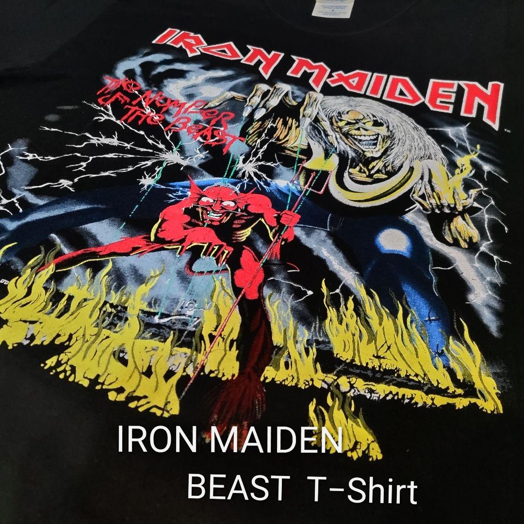 激レア！IRON MAIDEN Beast 1982年製 Vintage 新品