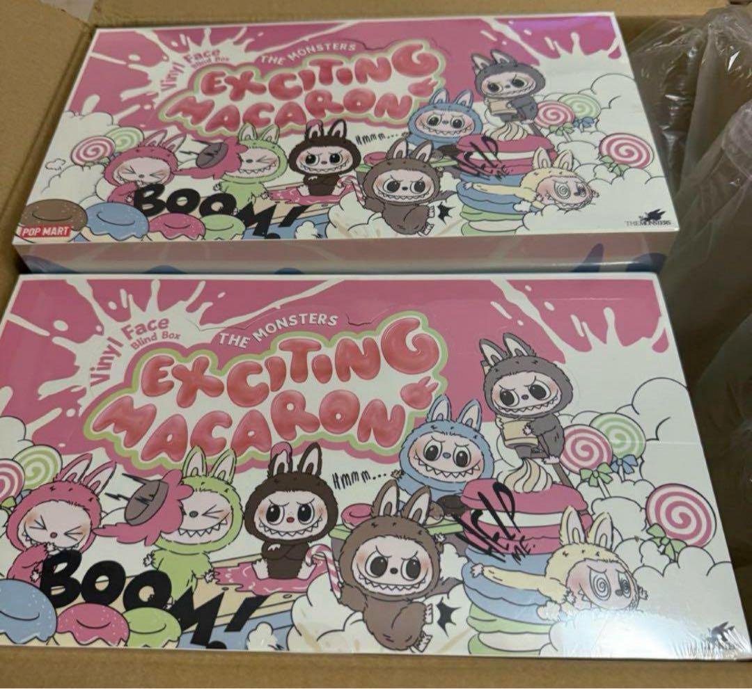 Popmart THE MONSTERS Macaron ぬいぐるみLabubu