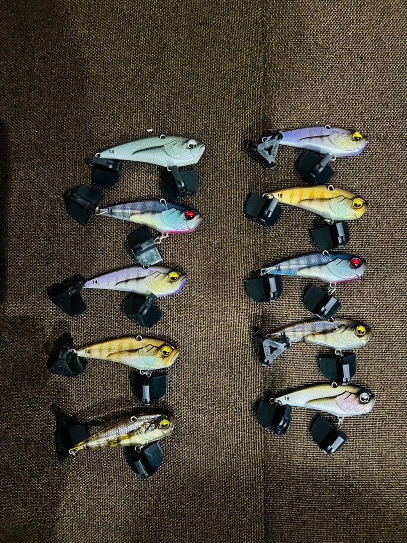 【新品未使用品】レイドジャパン レベルバイブブースト14g.18g 10点セット