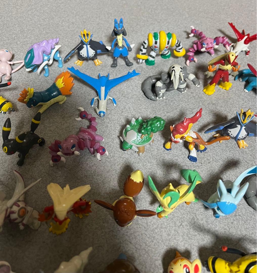 ポケモン　フィギュア　モンコレ　まとめ売り　刻印入り　当時物　63個