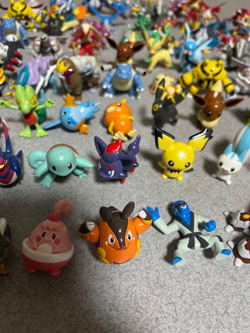 ポケモン　フィギュア　モンコレ　まとめ売り　刻印入り　当時物　63個
