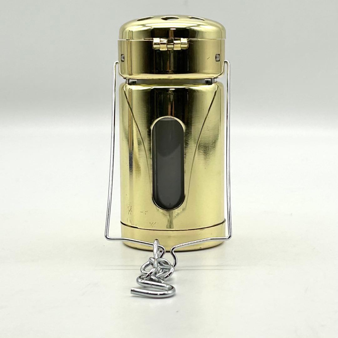 未使用品 デラックス コンパクト ランタン 真鍮 キャンパー キャンドルホルダー