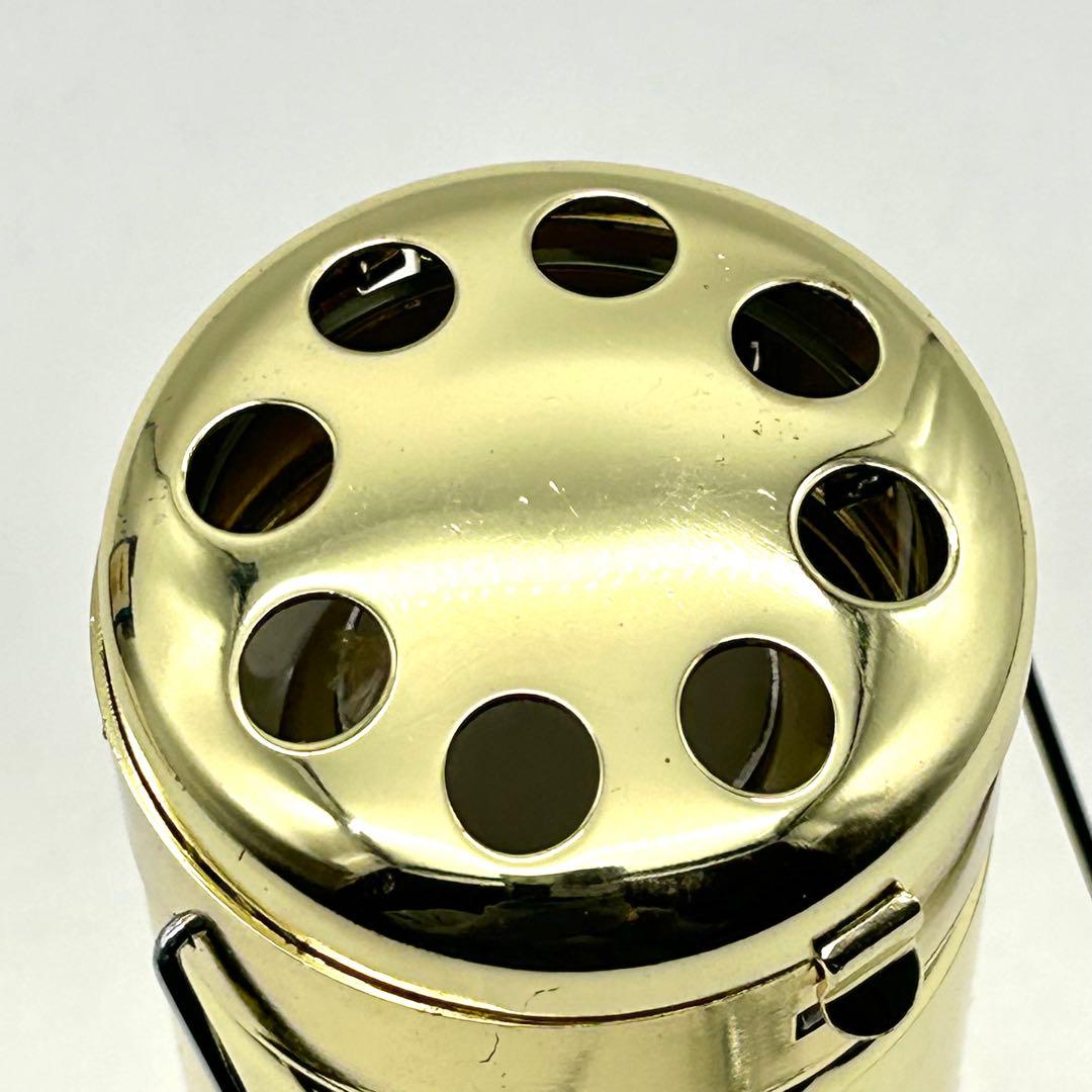 未使用品 デラックス コンパクト ランタン 真鍮 キャンパー キャンドルホルダー