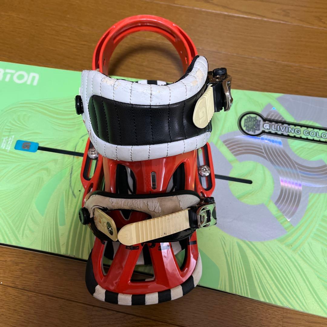 Burton スノーボード 155cm グリーン
