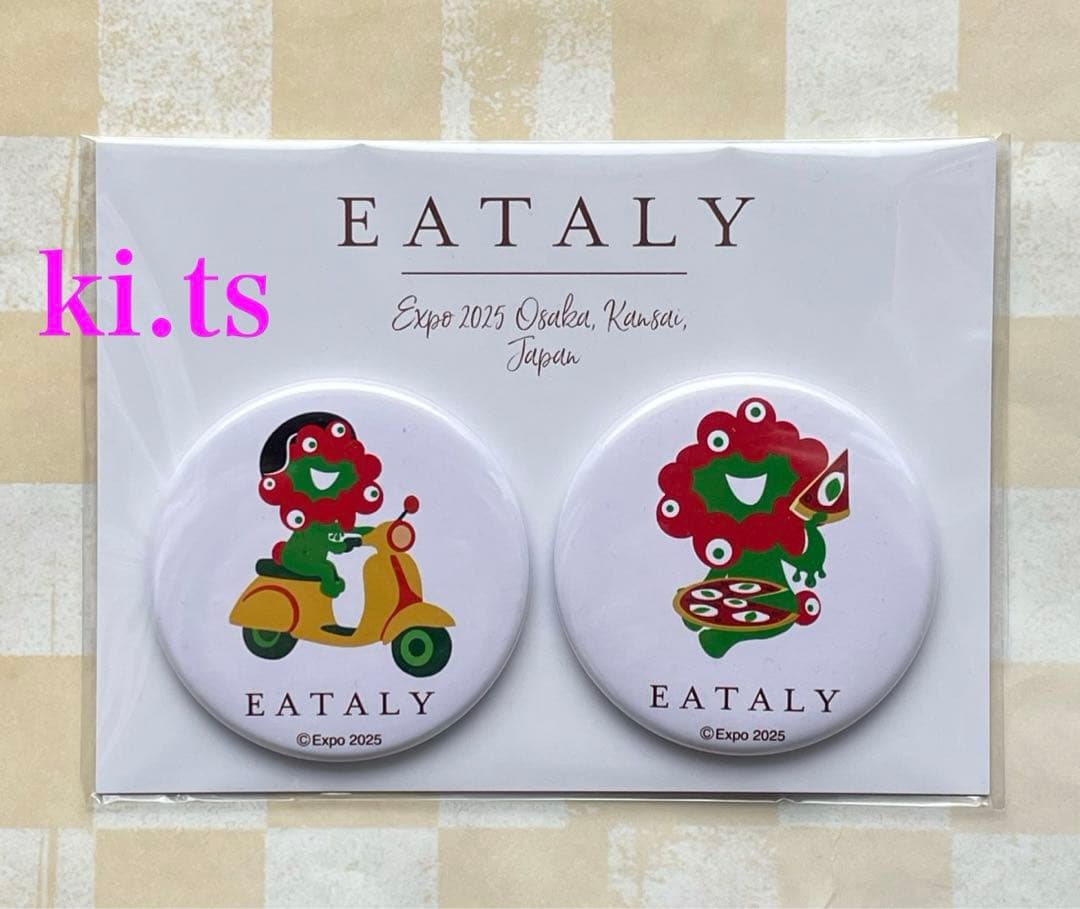 イータリー EATALY ミャクミャク マグネット&マグカップ 大阪万博
