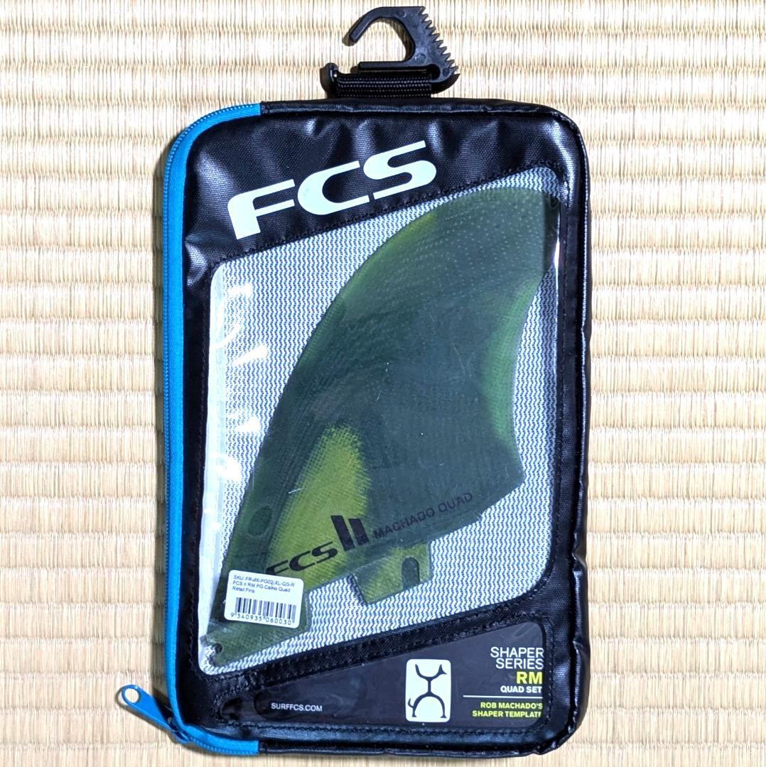 FCSII Rob Machado クアッドフィン　カモグリーン 美品