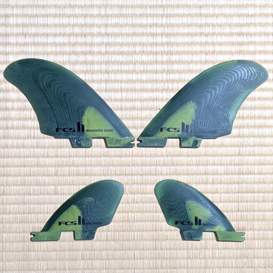 FCSII Rob Machado クアッドフィン　カモグリーン 美品