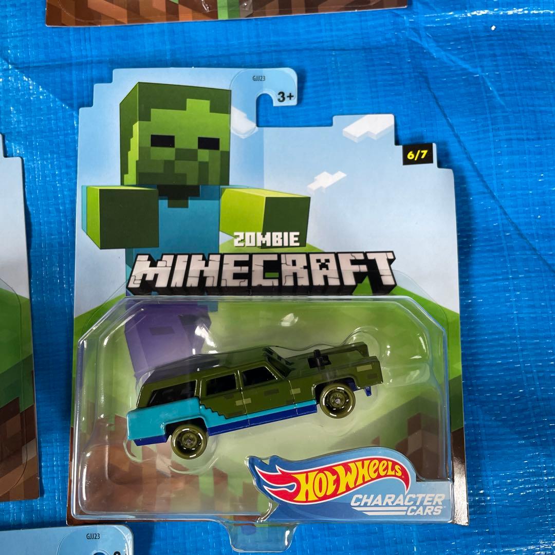マインクラフト　マイクラ　ホットウィール　ミニカー　未開封