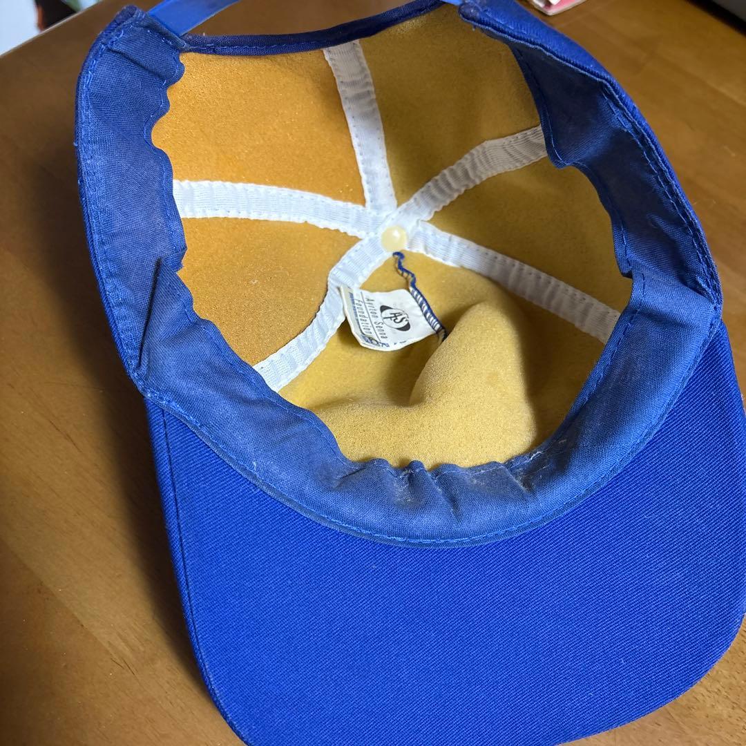 アイルトンセナ 帽子 ナシオナル キャップ ブルー