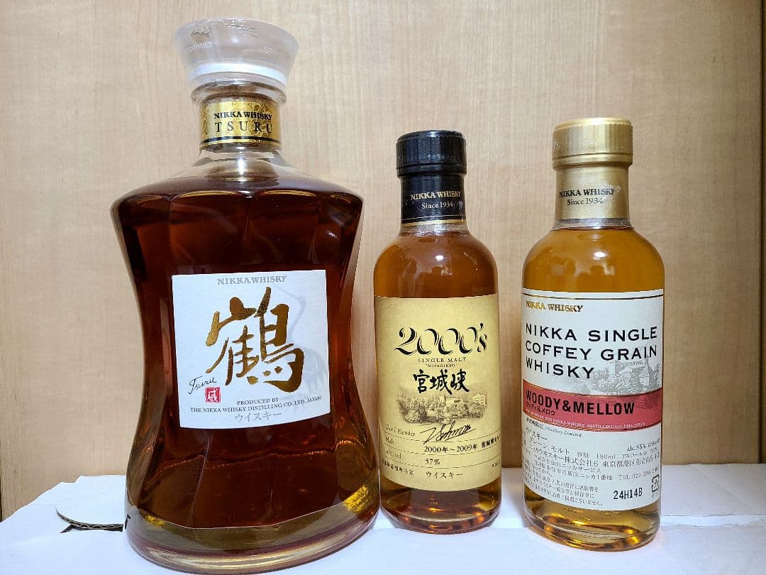 NIKKA WHISKY 鶴 TSURU ほか蒸溜所限定品セット