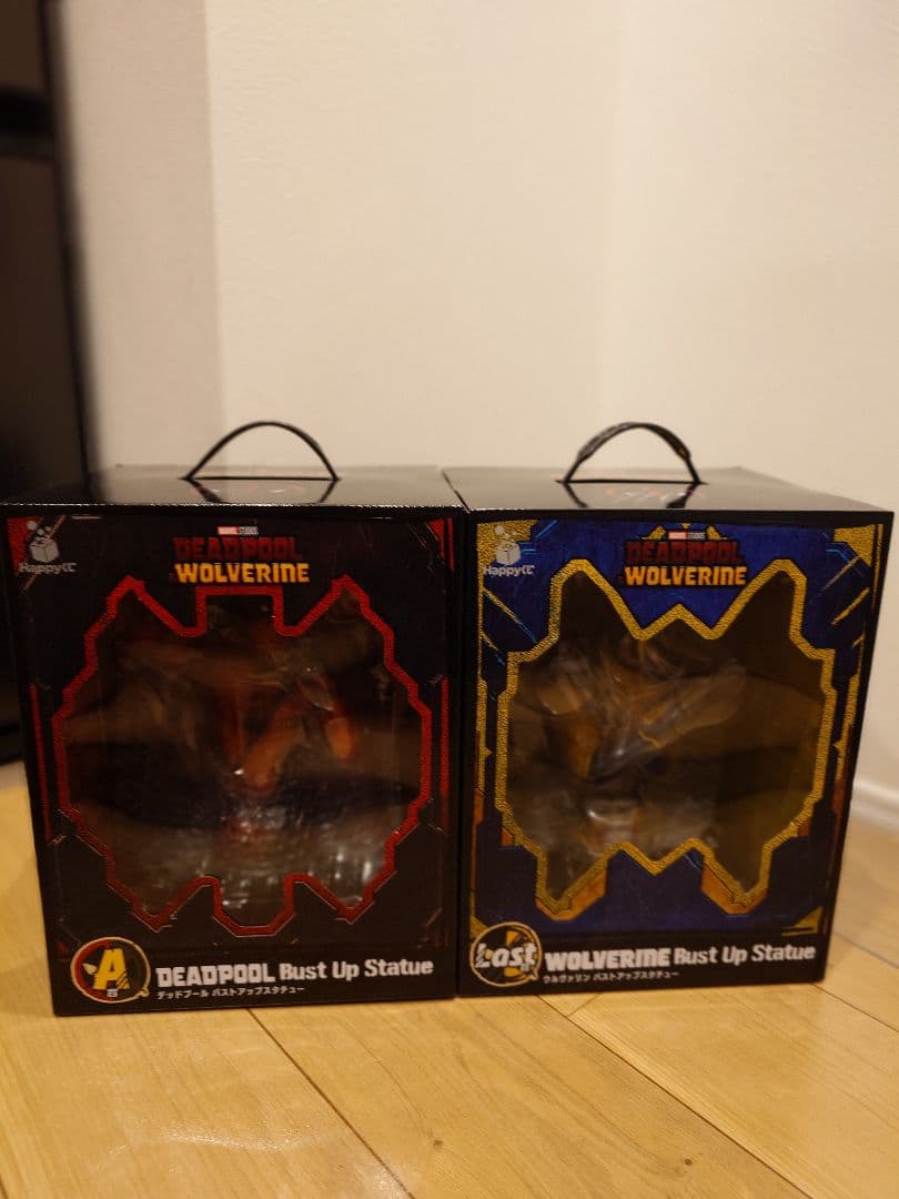happyくじ デッドプール&ウルヴァリン A ラスト賞 新品未開封品セット