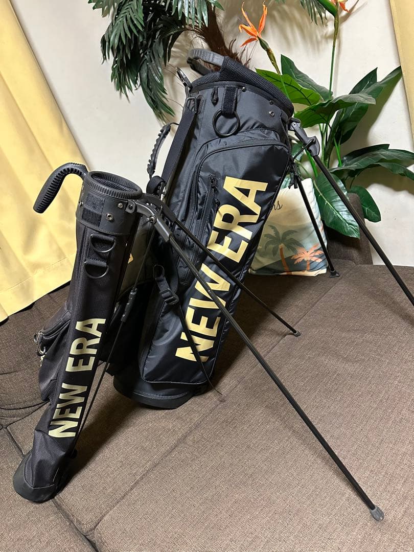 NEW ERAスタンド式キャディバッグ＆スタンドサブバッグセット！