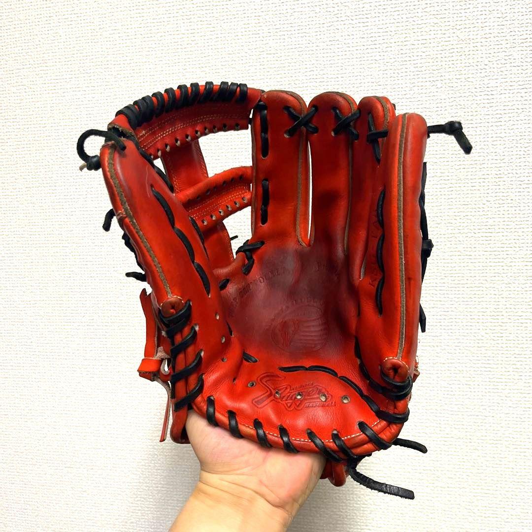 984 スラッガー 型抜群 極美品 即戦力 硬式 内野手用グローブ