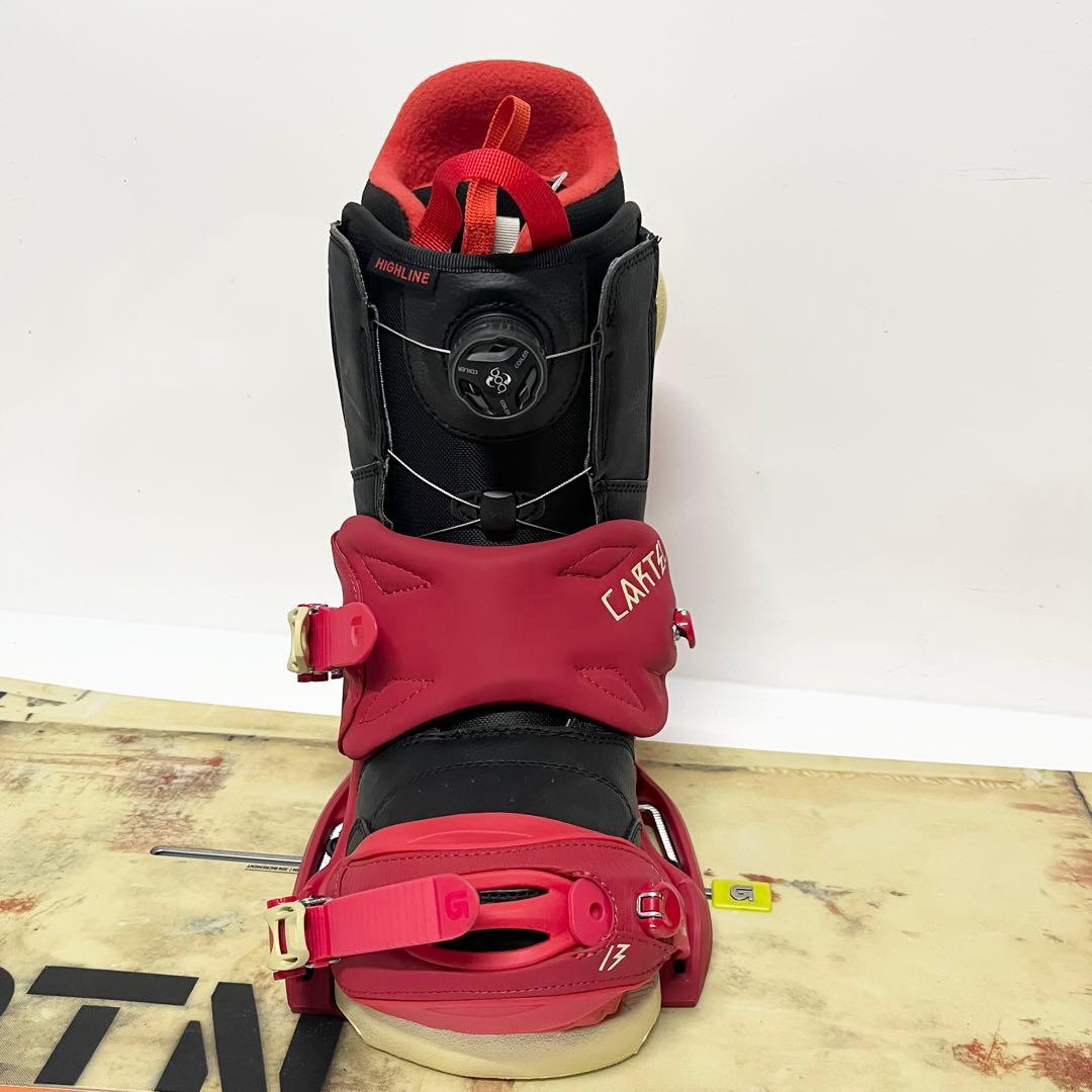 新品未使用　BURTON CARTEL スノボセット　バートン　スノーボード 板