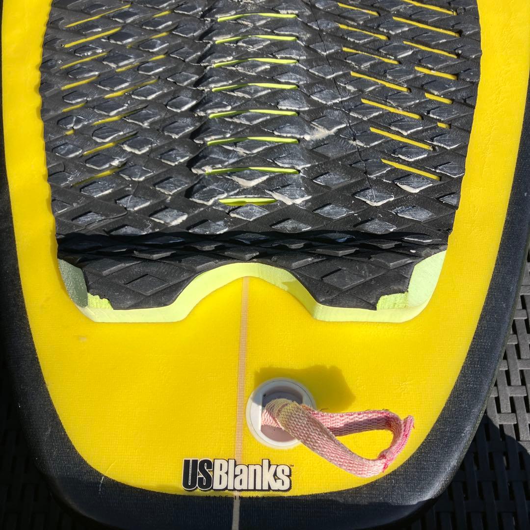 USBlanks waterflash サーフボード 5'8\" イエロー