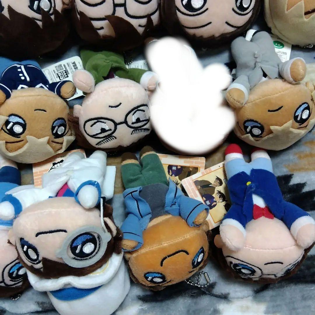 名探偵コナン 寝そべり キーチェーンマスコット ぬいぐるみセット大量まとめ売り③