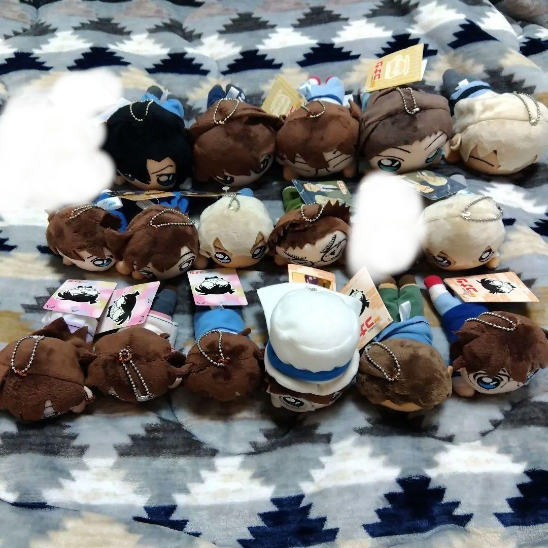 名探偵コナン 寝そべり キーチェーンマスコット ぬいぐるみセット大量まとめ売り③