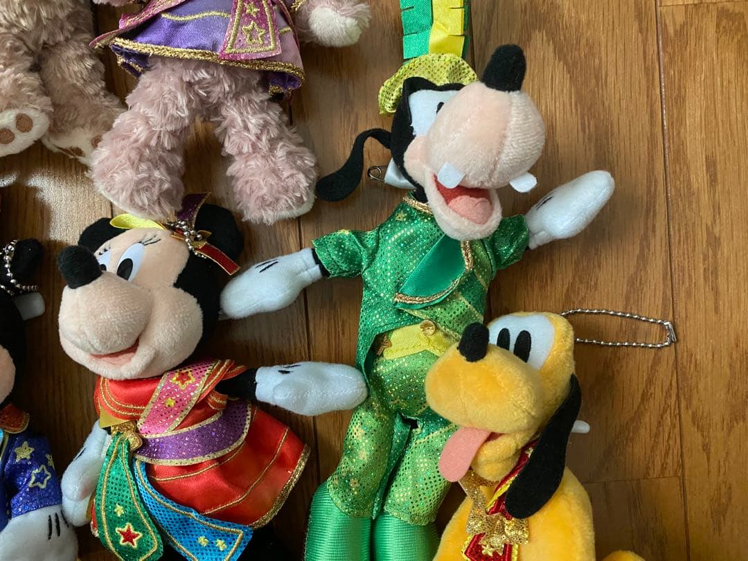 東京ディズニーランド　40周年　ドリームゴーラウンド　ぬいぐるみバッジ　全種類