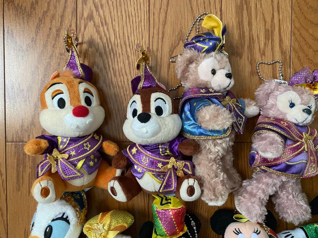 東京ディズニーランド　40周年　ドリームゴーラウンド　ぬいぐるみバッジ　全種類