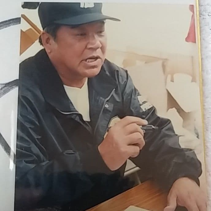 西鉄ライオンズ　稲尾和久　直筆サイン色紙