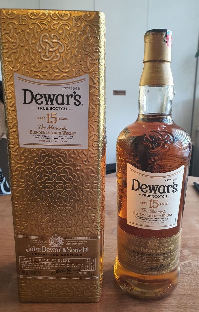 ヴィンテージ デュワーズ 15年ブレンデッド スコッチ ウイスキー 750ｍl