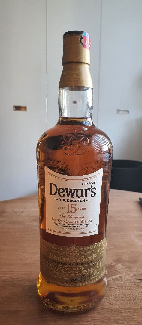 ヴィンテージ デュワーズ 15年ブレンデッド スコッチ ウイスキー 750ｍl