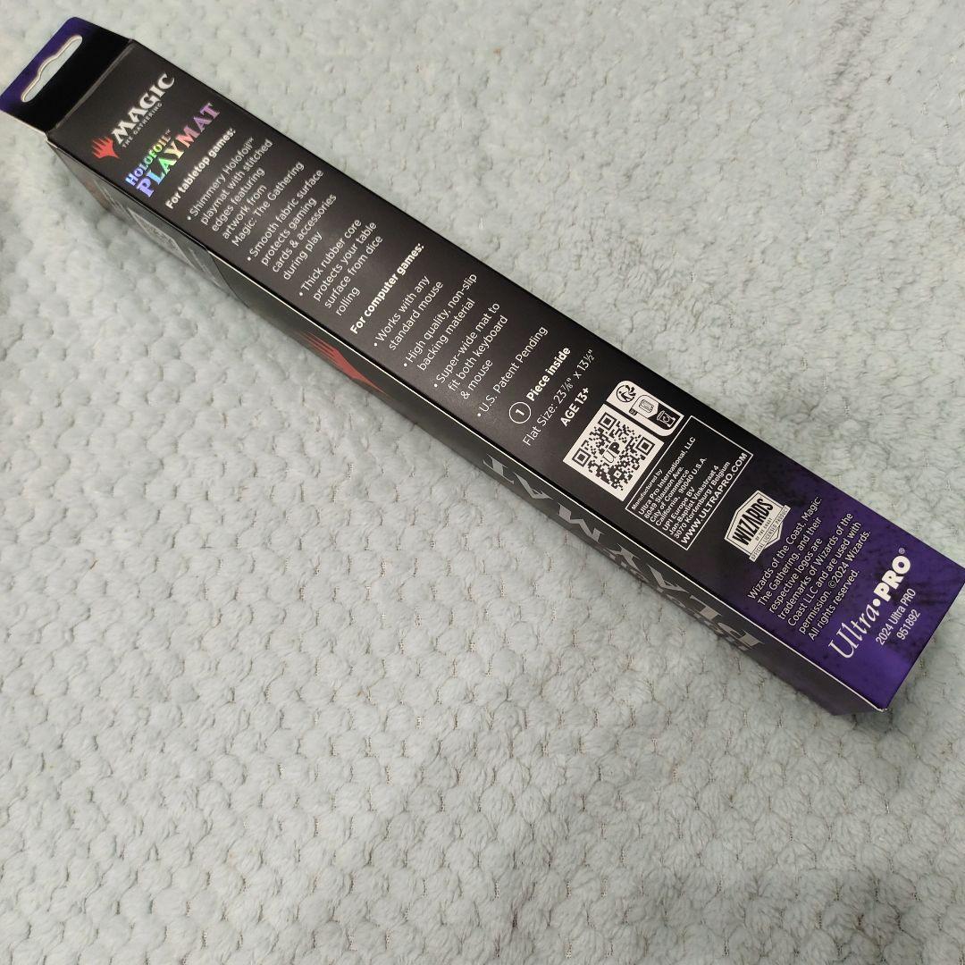 MTG　スリヴァーの女王　ホロフォイル　ステッチ加工　 プレイマット