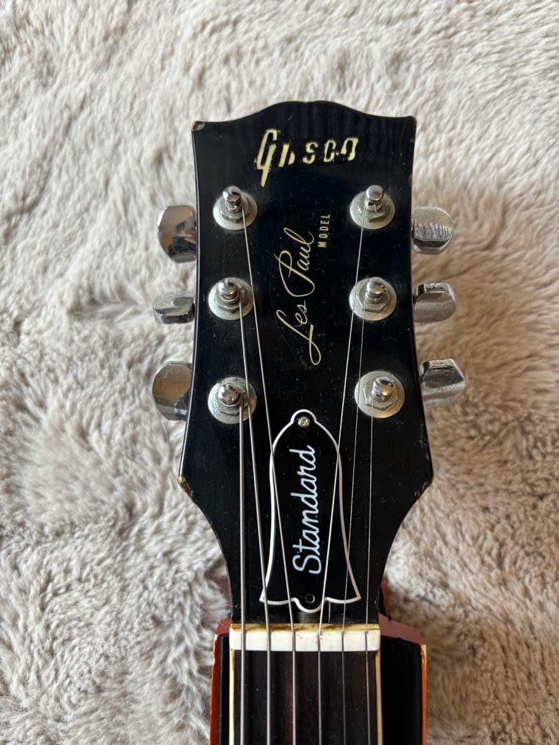 【ビンテージ】 Greco EG420Y 72年製レスポール　フレイムトップ