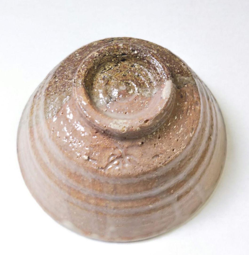 茶道具 茶碗 高麗 伊羅保 片身変 刷毛目 聞慶窯 千漢鳳 韓国