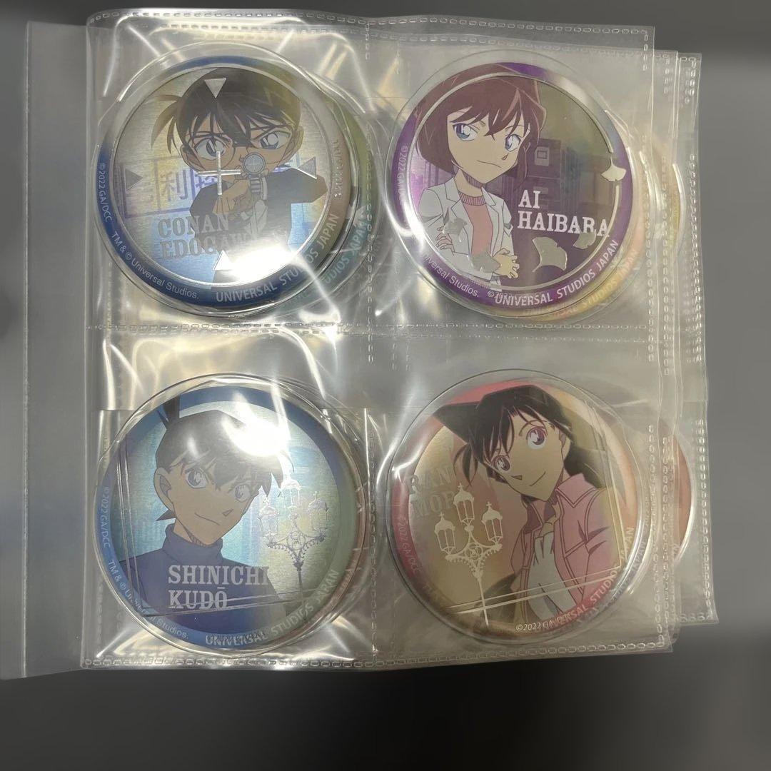 名探偵コナン USJ 缶バッジ コレクション コレクターセット