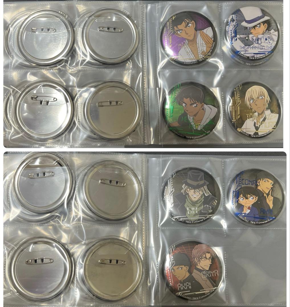 名探偵コナン USJ 缶バッジ コレクション コレクターセット