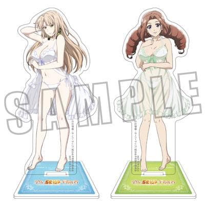 望まぬ不死の冒険者　アニメイト全巻購入特典アクリルスタンドロレーヌ＆シェイラ