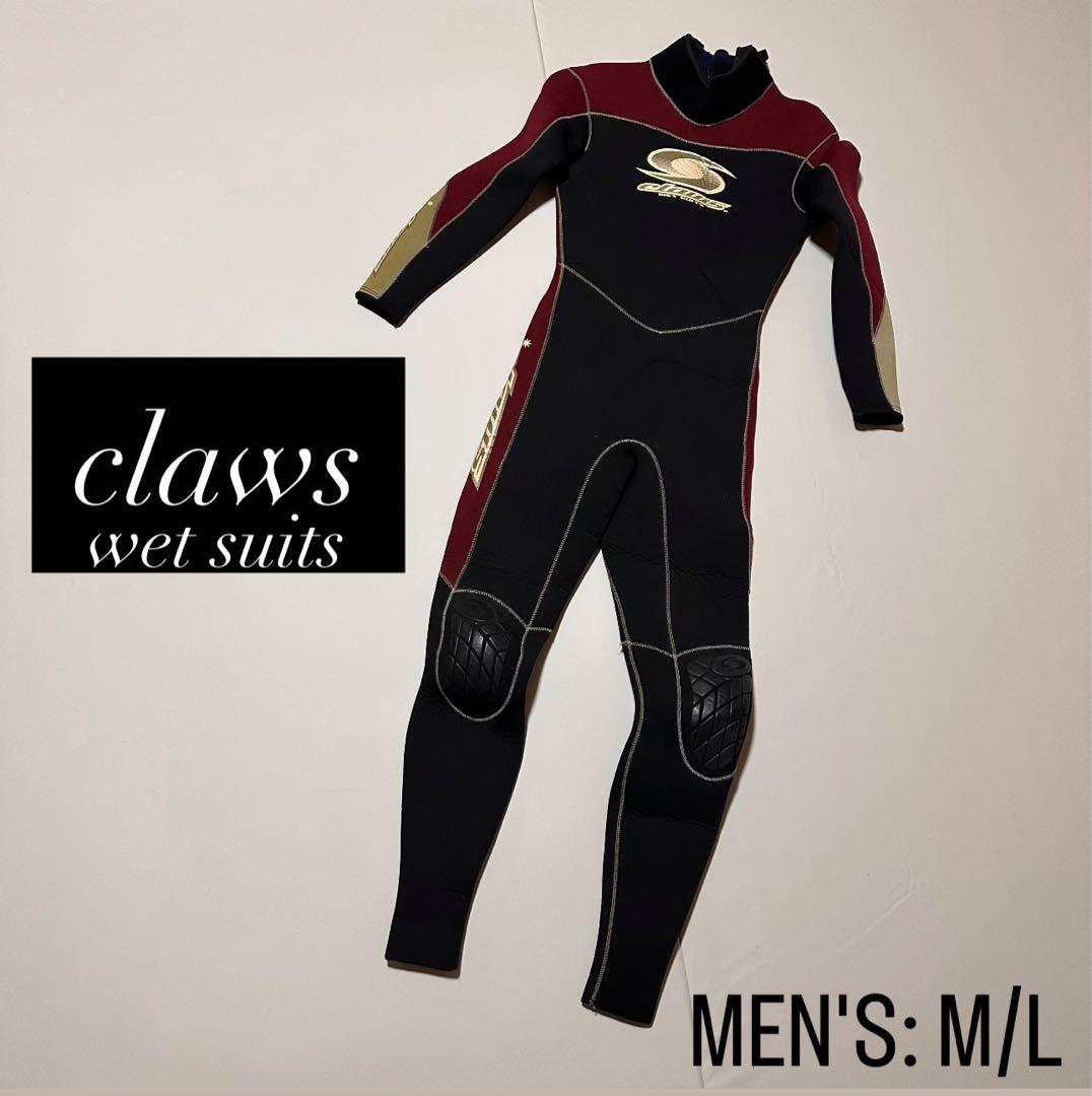 ＊美品＊ 【claws】フルスーツ 3mm/5mm メンズ M/L