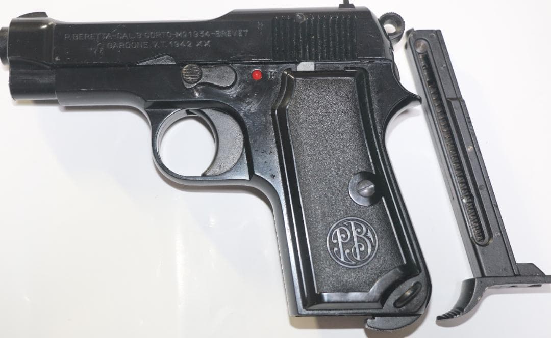 タナカワークス製　ABS樹脂ガスガン　ベレッタＭ１９３４　ASGＫ認定合法品