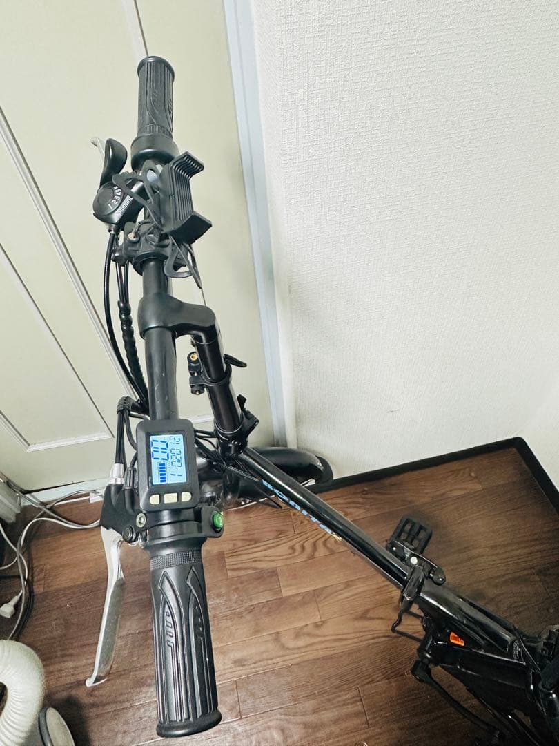 BONITA電池折りたたみ自転車 ブラック