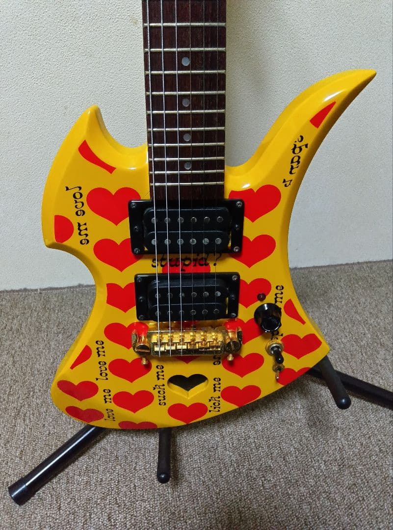 【BURNY】YH−JR イエローハートJr 【hideモデル】