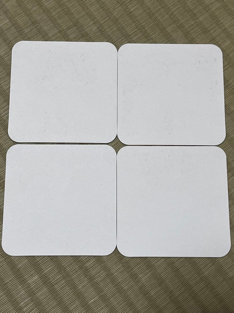 【美品】NARUTO展　アートコースター　4点