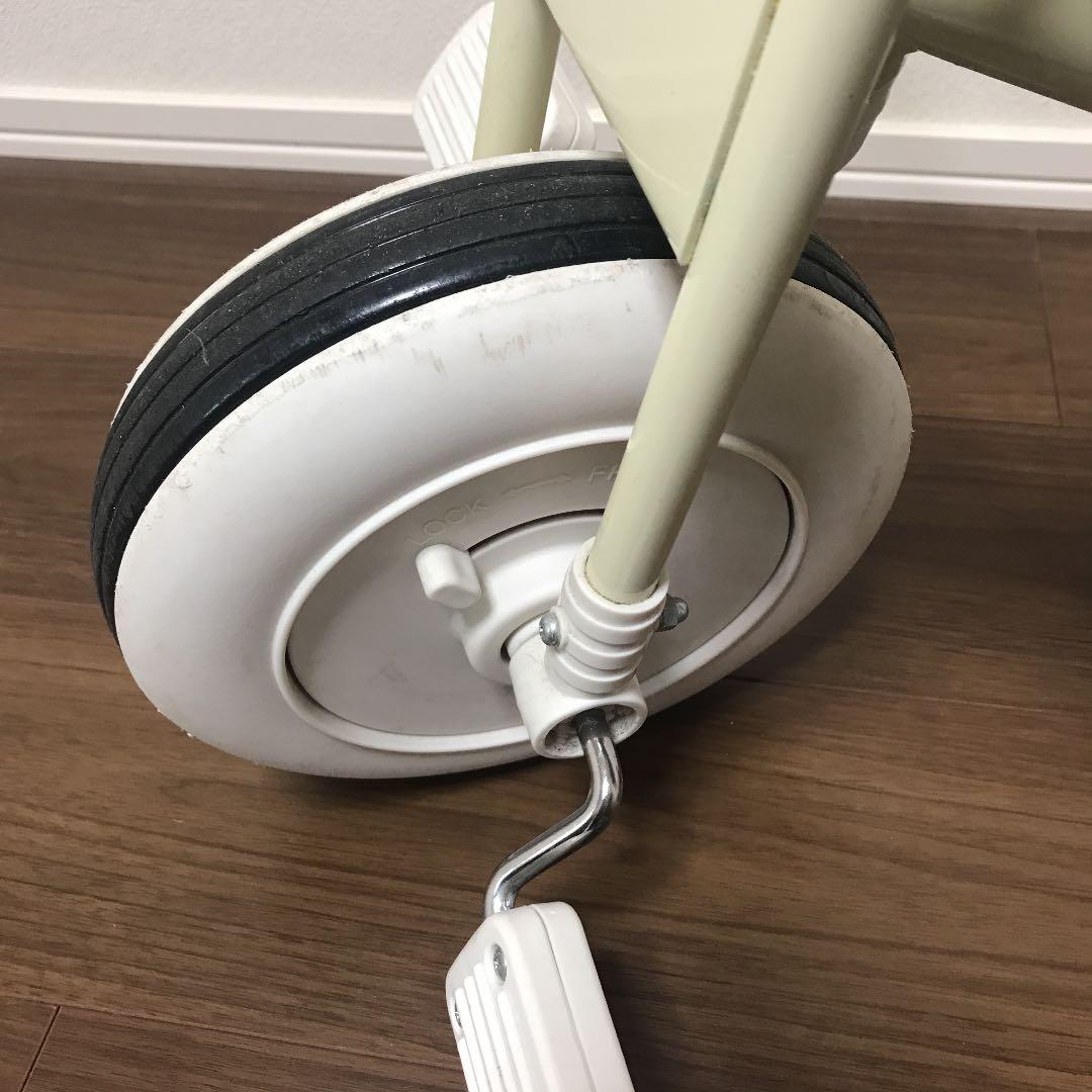 【無印良品】MUJI三輪車　舵取り棒付　説明書あり