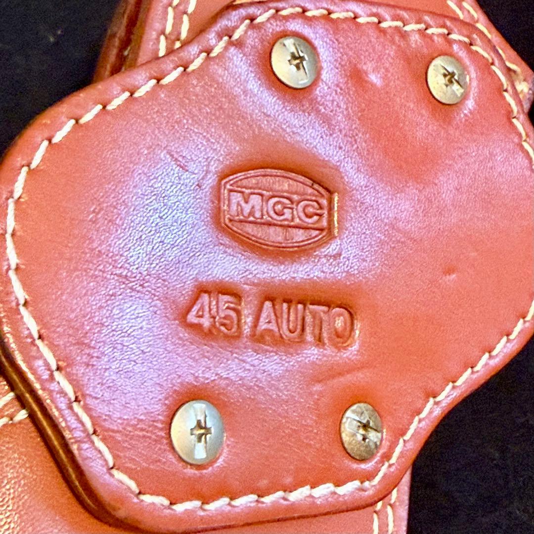 整備済 MGC 革製 シューティング ヒップ ホルスター & マガジンポーチ