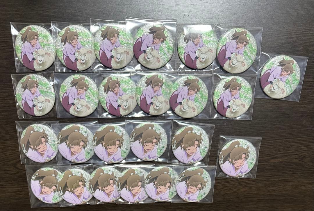 忍たま乱太郎 みんなで飼育実習の段 缶バッジ 善法寺伊作