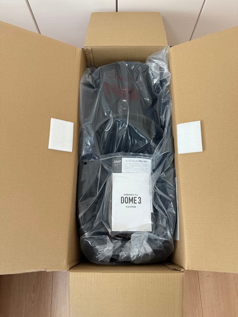 【新品未使用】【美品】エアバギー ドーム3 ラージ　ブレーキモデル　ペットカート