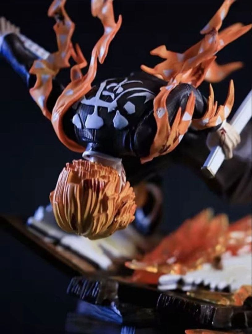 鬼滅の刃 我妻善逸 火雷神 フィギュア 28cm ガレージキット