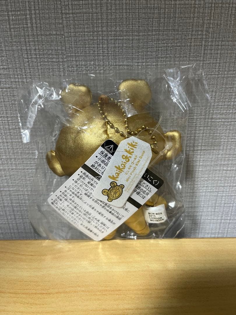 村上隆 カイカイキキ Kaikai Kiki ぬいぐるみ きき ゴールド 金