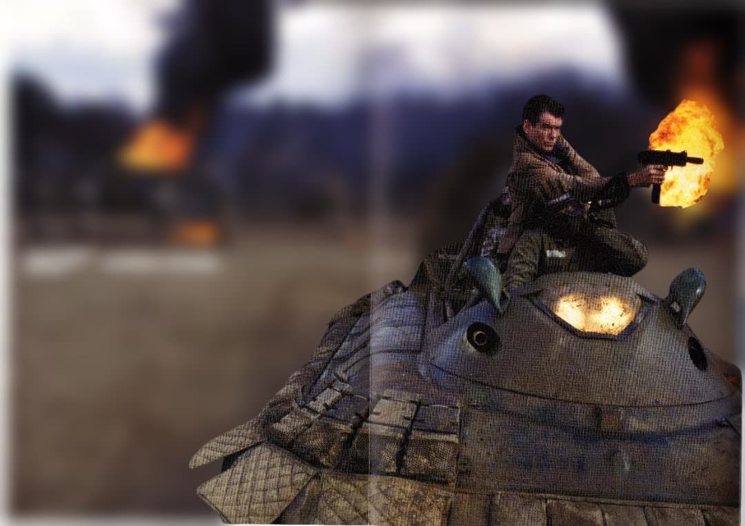 映画 ”００７ダイ・アナザディ”のポスター 、４０周年記念品のセットで新品未使用