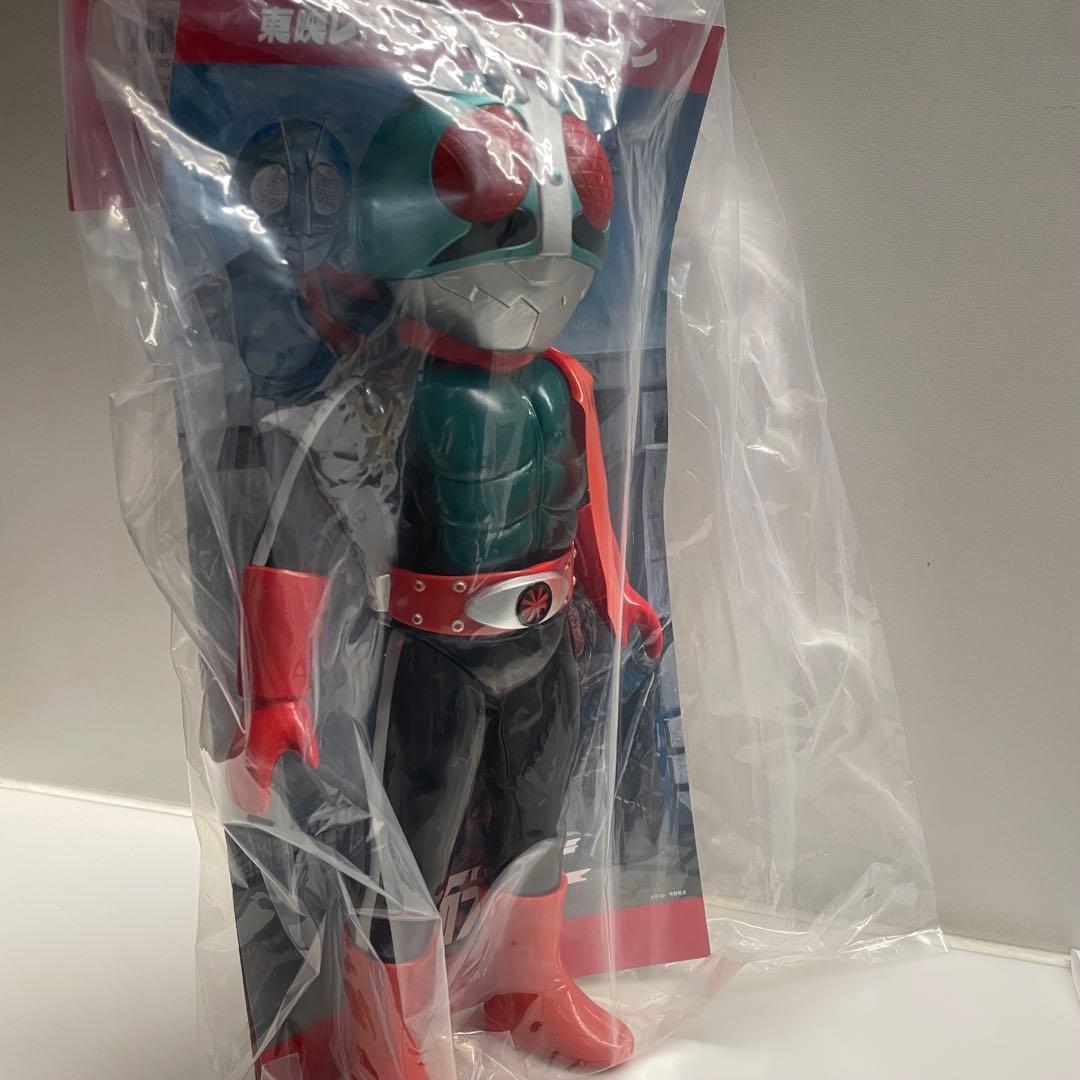 メディコムトイ ソフビ 仮面ライダー 新2号 細ライン キングサイズ