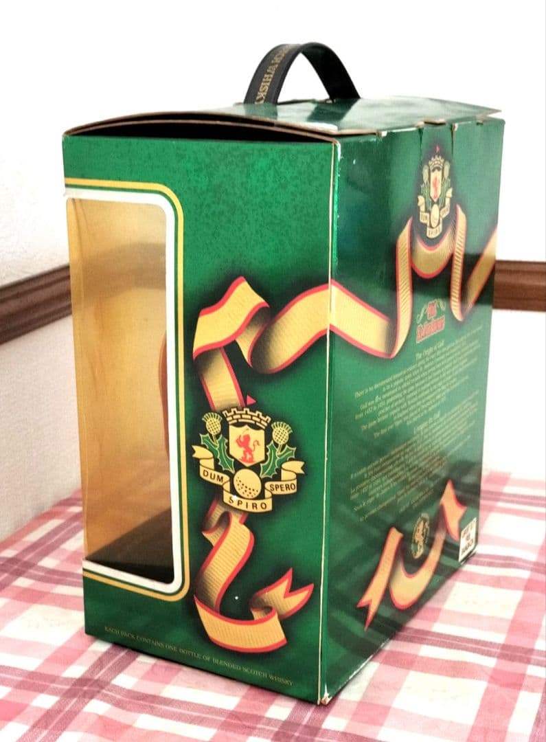 オールド・セント・アンドリュース　ゴルフバック型ケース　スコッチウイスキー