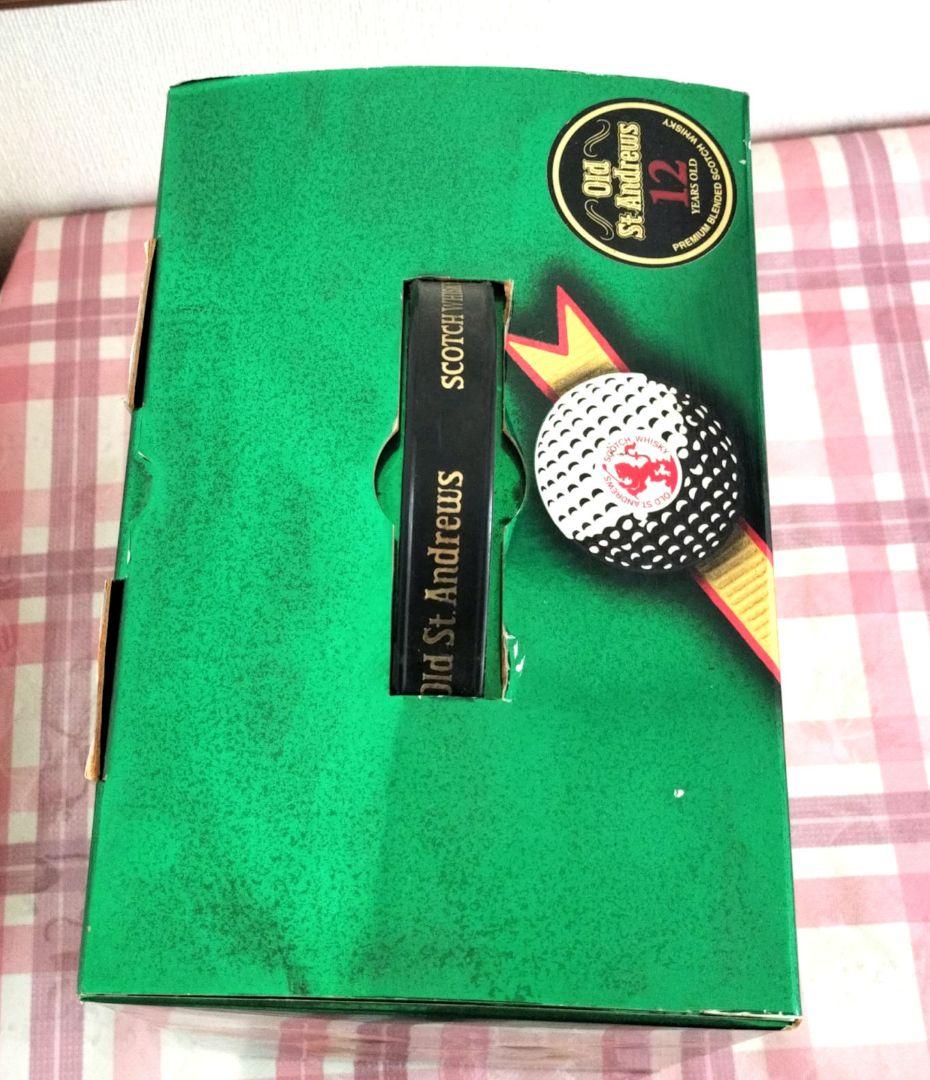 オールド・セント・アンドリュース　ゴルフバック型ケース　スコッチウイスキー
